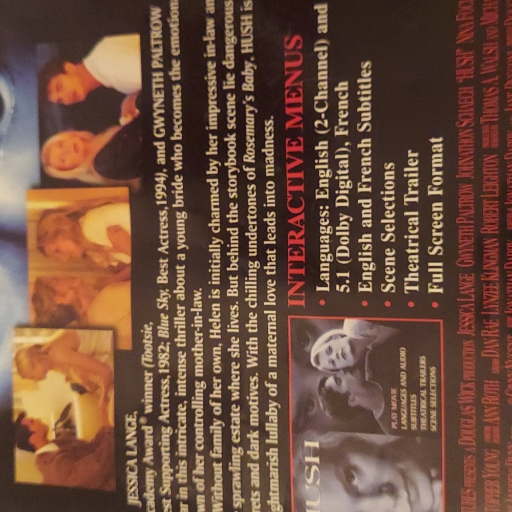 Hush DVD - Picture 5 of 5